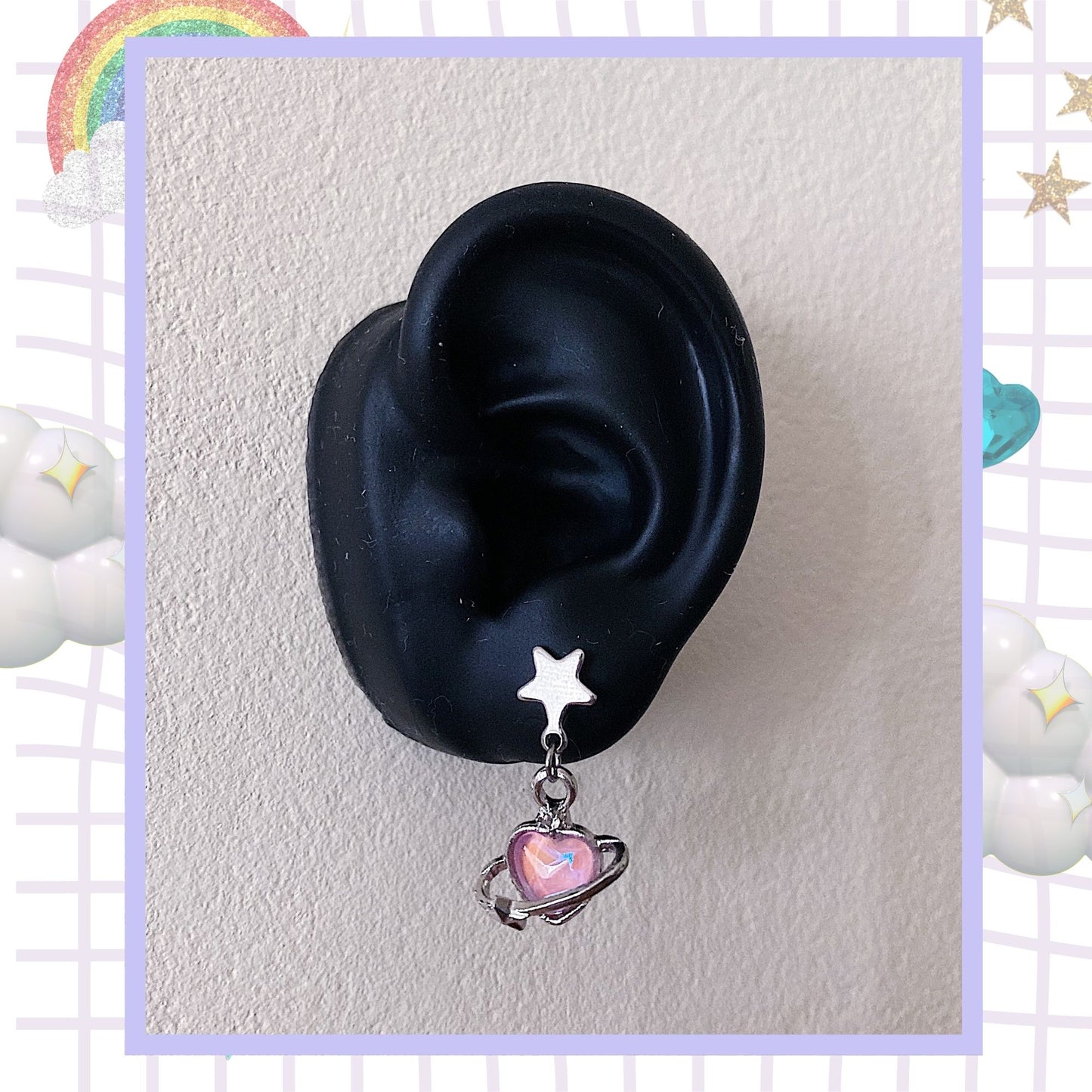 Galactic Love Earrings